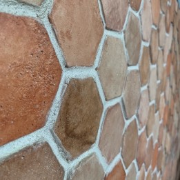 Hexagonfliese klein Wand/Boden