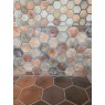 Hexagofliese groß Wand-Boden